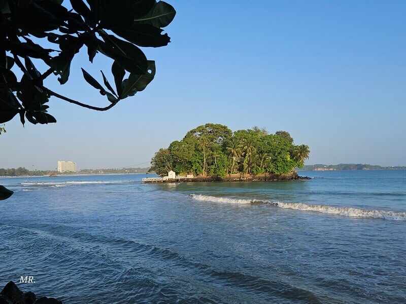 Scenic coastline at Ahangama Sri Lanka – perfect for unique world travel.