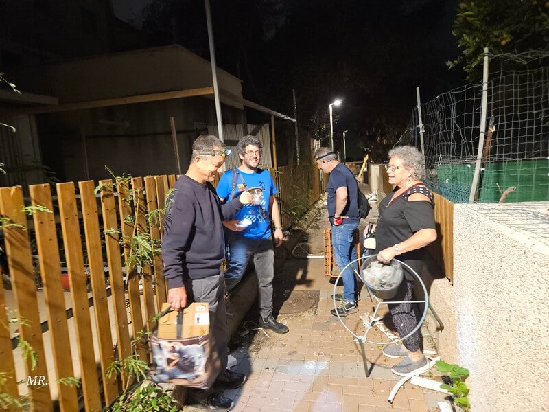 מתנדבים מאתרים בעלי חיים בין בניינים ישנים לפני הריסה. סיור בין הבניינים הישנים מגלה עולם ומלואו